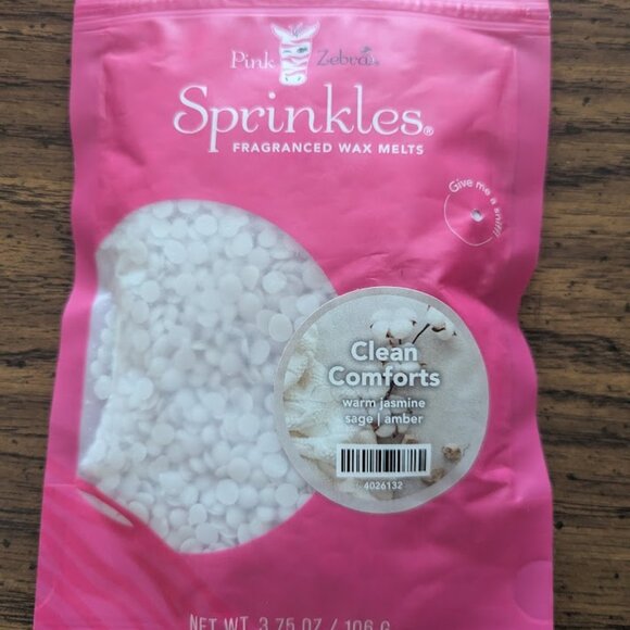 Pink Zebra Wax Melts Clean Comforts - Picture 1 of 1